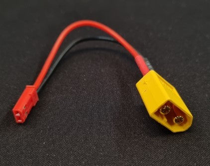 Omformerkabel XT60 han til BEC hun