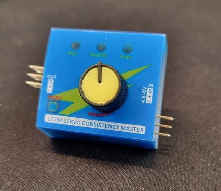 Test din servo - servotester 4,8 v til 6 v