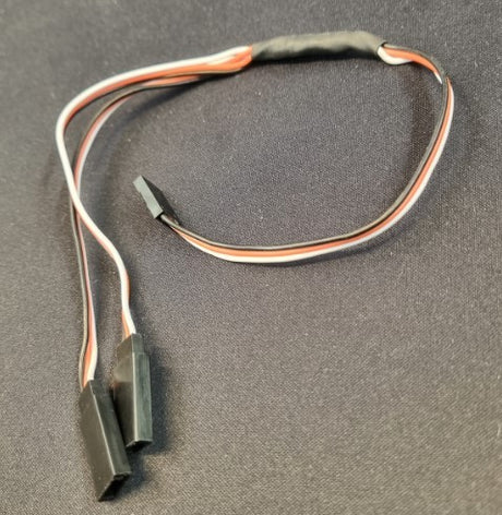 Futaba splitter kabel - han-stik til 2 hun-stik