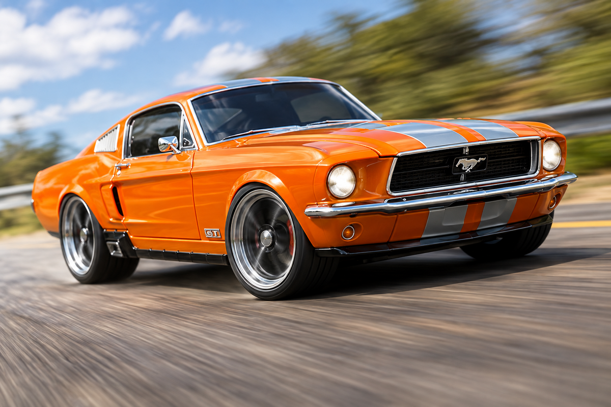 Fjernstyret Ford Mustang GT 1967 eller Ford GT