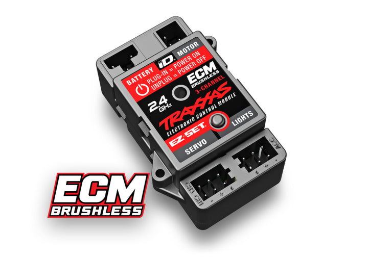TRAXXAS 6254 ECM Brushless 3-Channel