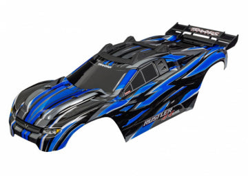 Traxxas 6785-BLUE Body Rustler 4x4 VXL Blue Clipless