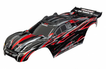 Traxxas 6785-RED Body Rustler 4x4 VXL Red Clipless