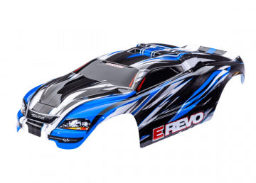 Traxxas 7115-BLUE Body 1/16 E-Revo Blue