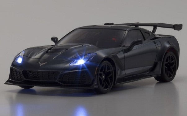 Mini-Z RWD Chevrolet Corvette ZR1 Shadow Grey (W-MM/KT531P) w/LED