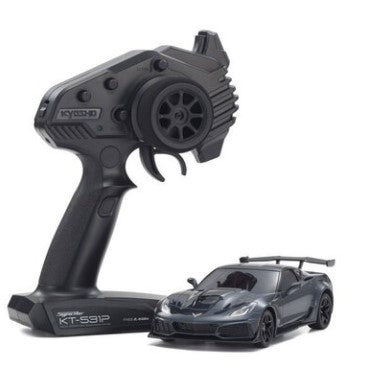 Mini-Z RWD Chevrolet Corvette ZR1 Shadow Grey (W-MM/KT531P) w/LED