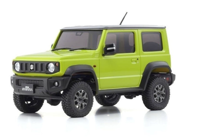 Mini-Z 4X4 MX-01 Suzuki Jimny Sierra Kinetic Yellow (KT531P), PACK Mini-Z 4X4 MX-01 Discovery (6 pcs Full Readysets)