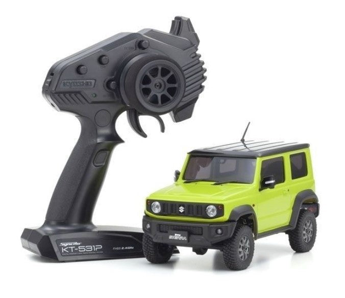 Mini-Z 4X4 MX-01 Suzuki Jimny Sierra Kinetic Yellow (KT531P), PACK Mini-Z 4X4 MX-01 Discovery (6 pcs Full Readysets)