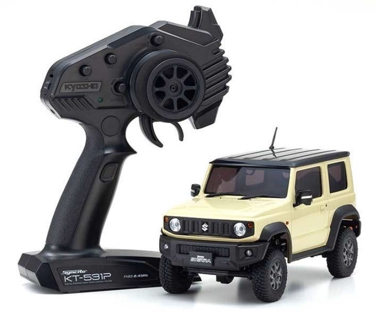 Mini-Z 4X4 MX-01 Suzuki Jimny Sierra Chiffon Ivory (KT531P), PACK Mini-Z 4X4 MX-01 Discovery (6 pcs Full Readysets)