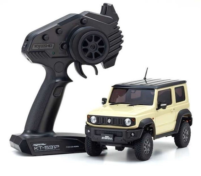 Mini-Z 4X4 MX-01 Suzuki Jimny Sierra Chiffon Ivory (KT531P), PACK Mini-Z 4X4 MX-01 Discovery (6 pcs Full Readysets)