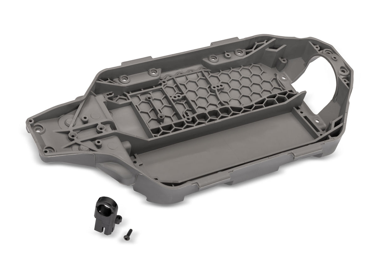 Chassis Plate Gray Slash 4x4