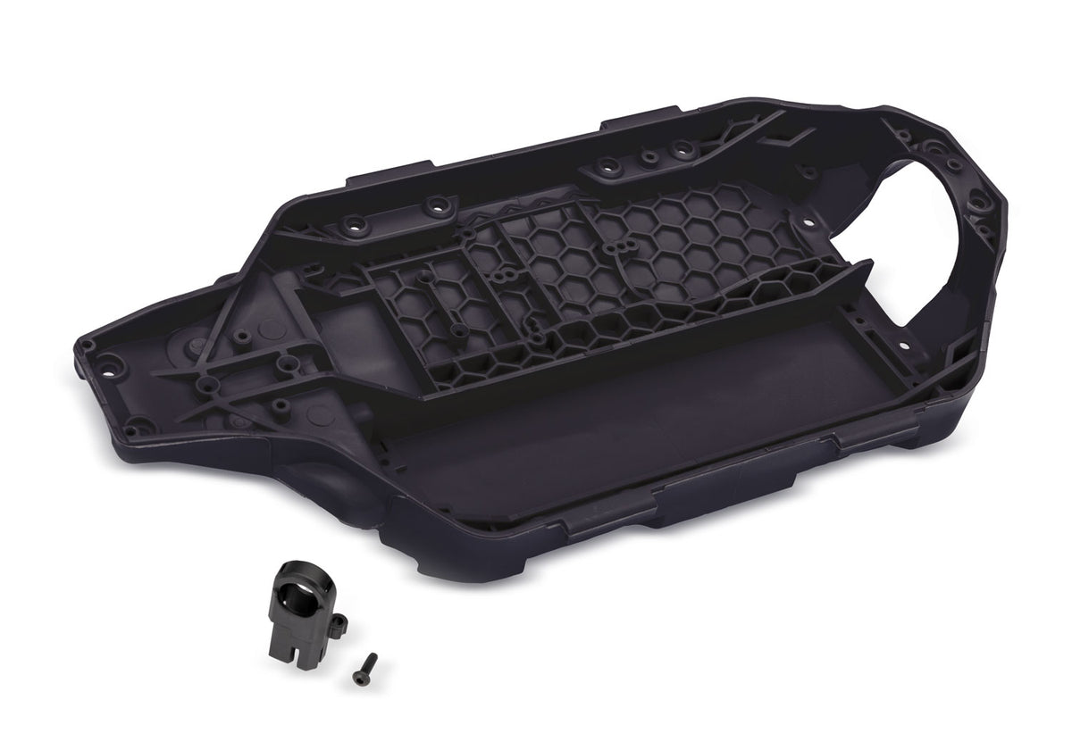 Chassis Plate Steel Gray Slash 4x4