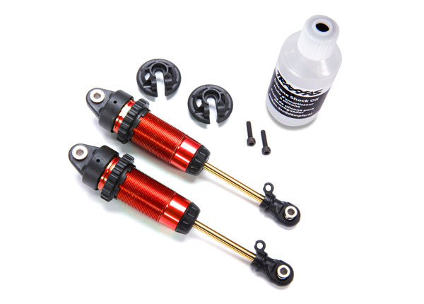 TRAXXAS 7462-RED Shocks Alu Red GTR XX-Long without springs (2)