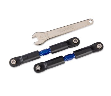 Camber/Toe Links Rear Short Adjustable Steel Blue (2)