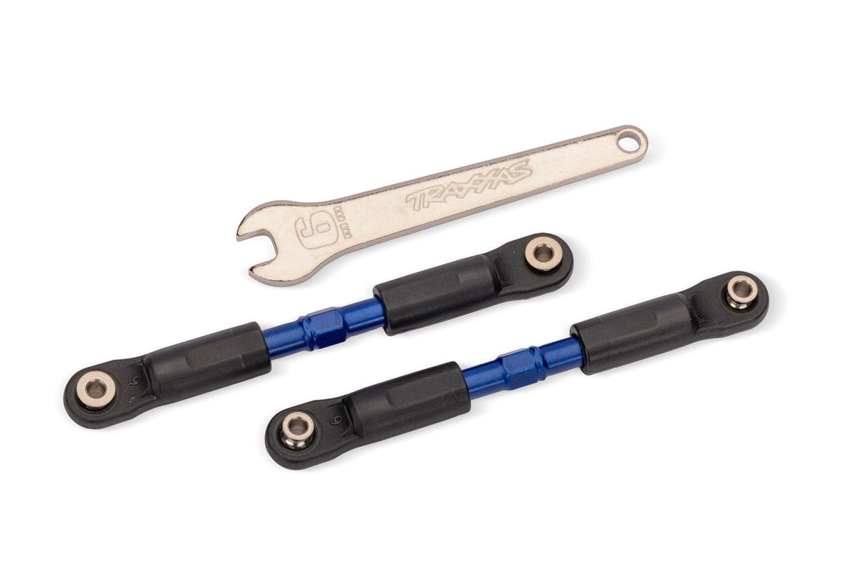 Camber/Toe Links Rear Long Adjustable Steel Blue (2)