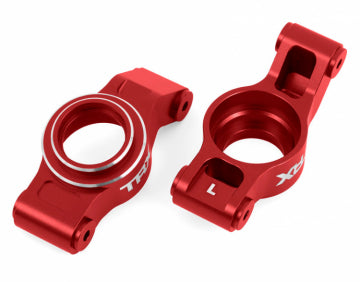 Traxxas 7852-RED Carriers Stub Axle Rear L&R (Pair) Alu Red X-Maxx, XRT