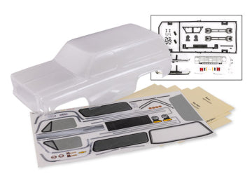 Traxxas 8126 - Body Chevy Blazer '79 Clear Complete Clipless