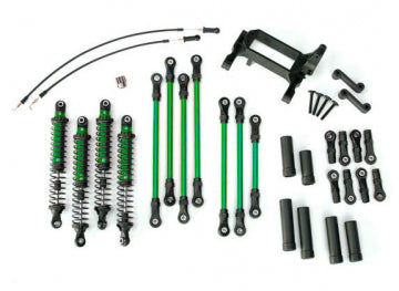 TRAXXAS 8140-GRN Long Arm Lift Kit Green Complete TRX-4