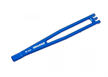 Traxxas 8327-BLUE Battery Hold-down Alu Blue