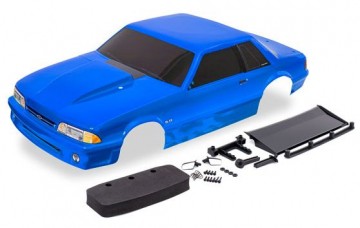 Traxxas 9421X Body Ford Mustang Drag Slash Blue