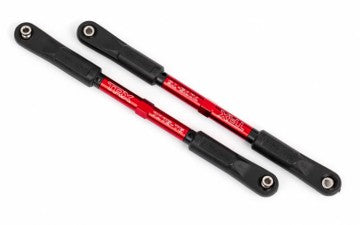 Traxxas 9548R Camber Links Rear Alu Red (2) Sledge