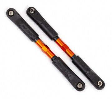 Traxxas 9549T Toe Links Front Alu Orange (2) Sledge