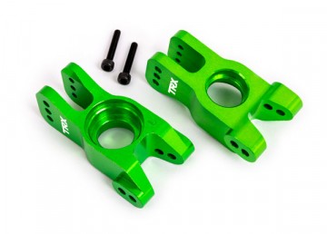 Traxxas 9552G Carriers Stub Axle Alu Green (Pair) Sledge