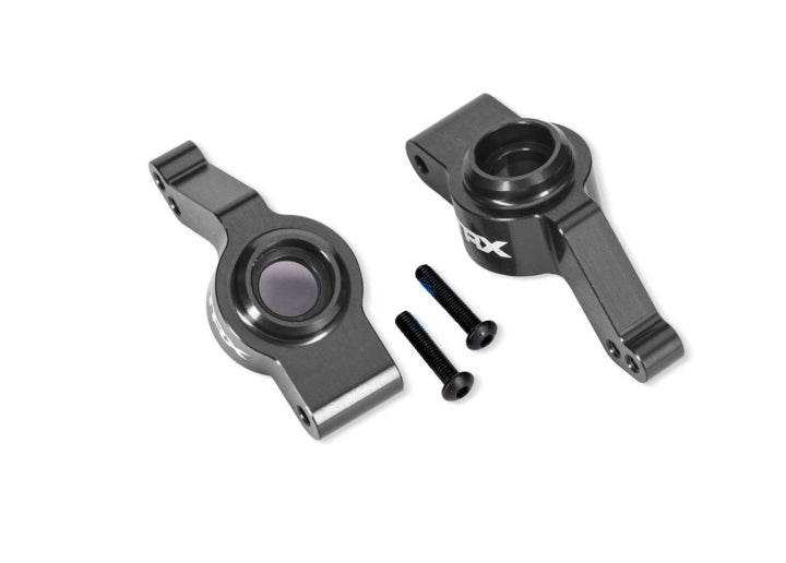 TRAXXAS 9065-GRAY Stub Axle Alu Gray (Pair) Raptor R Ultimate, (Upgrade #9080)