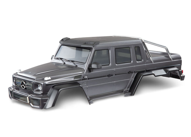 TRAXXAS 9129-SLVR Body Mercedes G 63 6x6 Clipless Silver