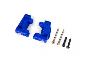 Traxxas 9136-BLUE Caster Blocks EHD Blue (Pair) (for Upgrade Kit #9180/9181) 2WD (not Bandit)