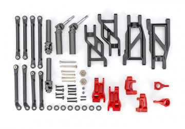 Traxxas 9180-RED Outer Driveline & Suspension EHD Red Upgrade Kit 2WD Stampede, Rustler, Bigfoot