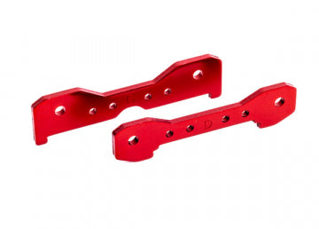 Traxxas 9528R Tie-Bars Rear Alu Red Sledge