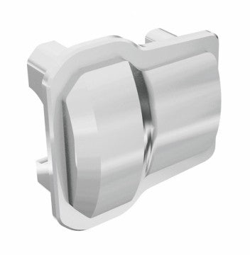 Traxxas 9738-SATIN DifferentIal Cover Front/Rear Satin Chrome (2) TRX-4M