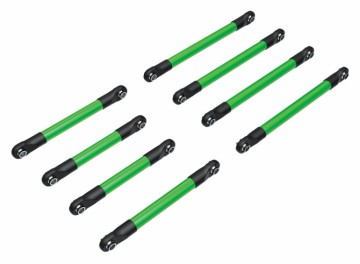 Traxxas 9749-GRN Suspension Link Alu Set F&B Green TRX-4M