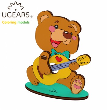 Ugears Teddybjørn - 4Kids