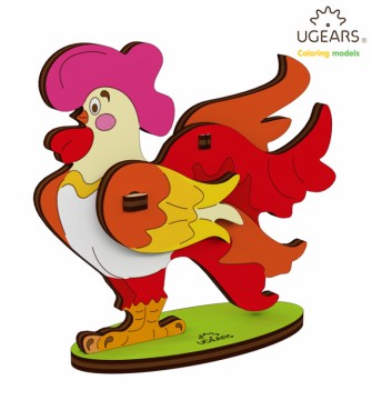 Ugears Cockerel - 4Kids