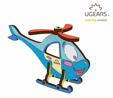 Ugears Helicopter - 4Kids