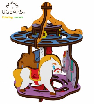 Ugears Merry-Go-Round - 4Kids