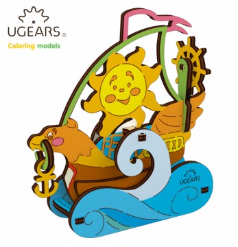 Ugears Sailboat - 4Kids