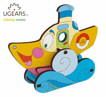 Ugears Steamboat - 4Kids