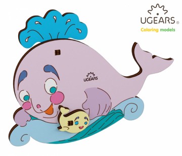 Ugears Whale - 4Kids