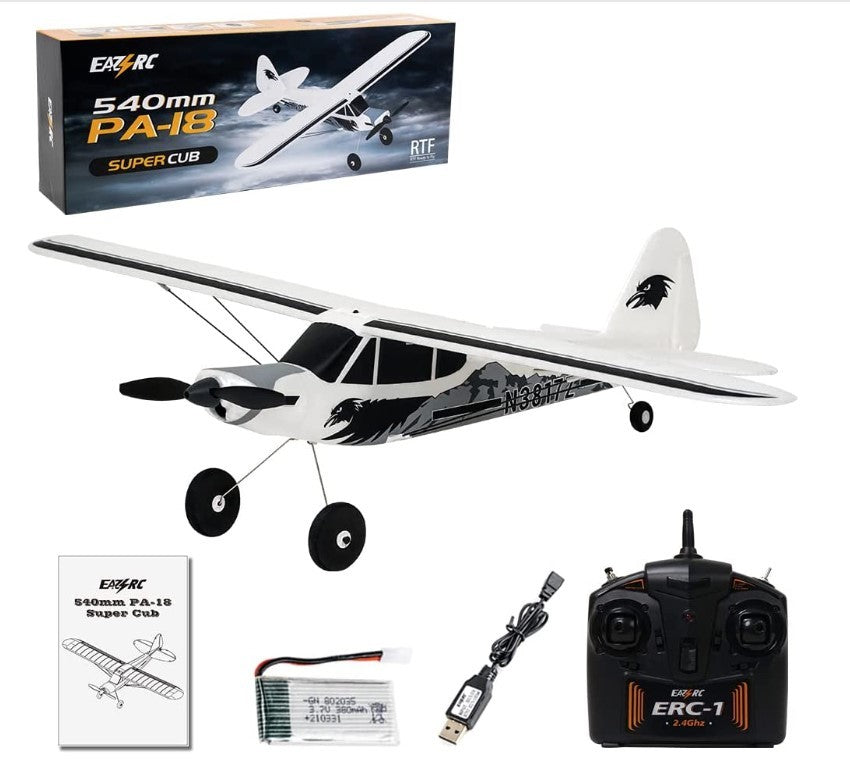 Eazy fly 540 MM PA-18 RTF - fly som er klart til brug