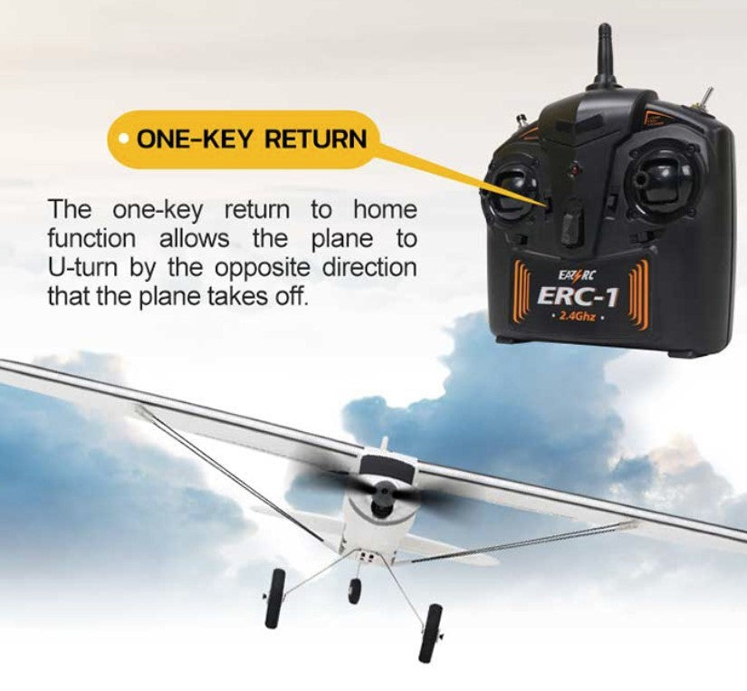 Eazy fly 540 MM PA-18 RTF - fly som er klart til brug