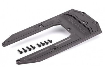 Traxxas 9623A Skidplate Chassis Graphite Gray Sledge
