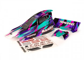 Traxxas 2436T Body Bandit VXL Purple Painted