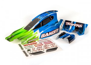 Traxxas 2450X Body Bandit Green Painted