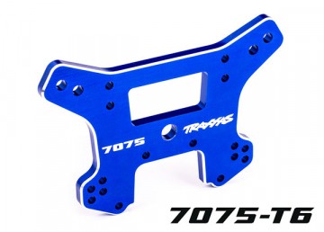 Traxxas 9639 Shock Tower Front Alu HD Blue Sledge