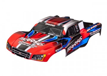 Traxxas 6928R Body Slash 4x4/2WD Red & Blue Painted*