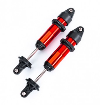 Traxxas 7861R Shocks GTX Medium Alu Red (2) XRT
