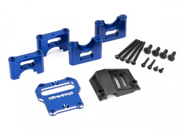 Traxxas 9584X Mount Alu Blue Center Diff Sledge